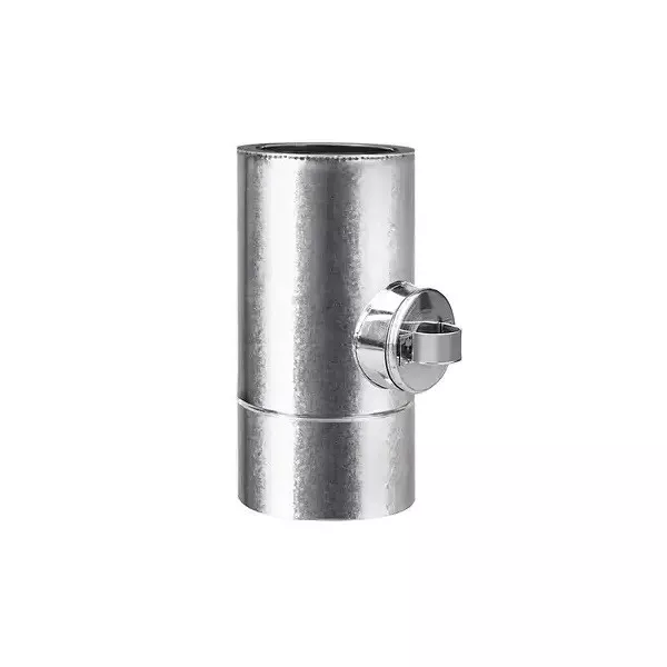 Ревизия дымоходная двустенная d350/420 нерж/оц AISI 201 0.5 мм