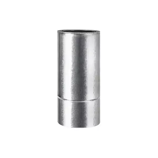 Труба дымоходная двустенная d300/360/0.5 нерж/оц AISI 201 0.5 мм