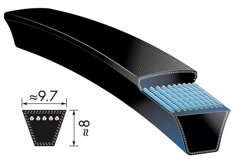 Клиновый ремень Optibelt SPZ 1700 Lw