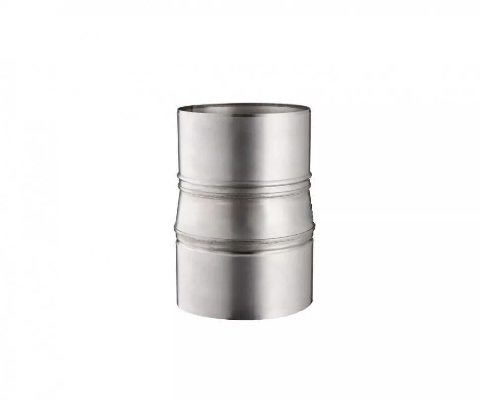Переходник дымоходный одностенный d200 AISI 201 0,5 мм