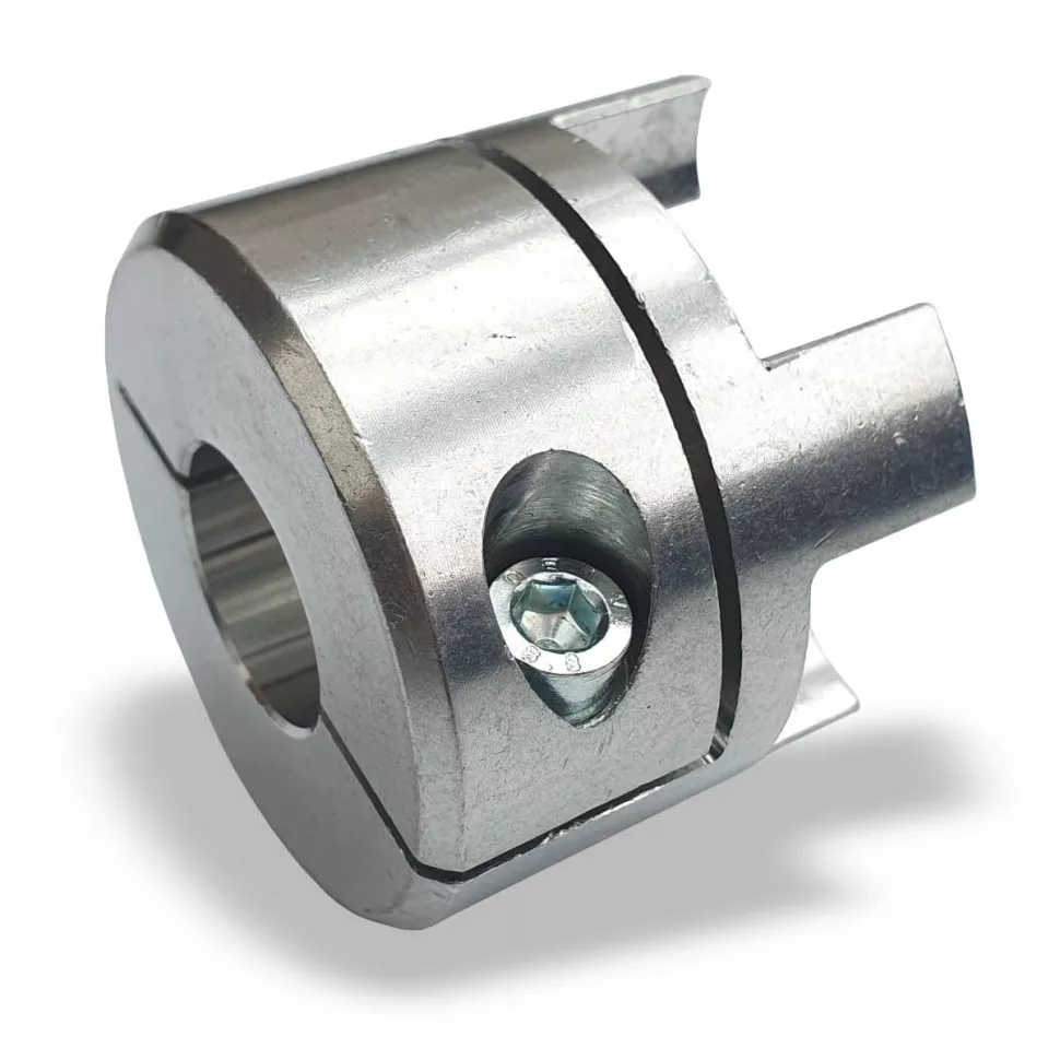 Алюминиевая безлюфтовая полумуфта M 19/24 10-24