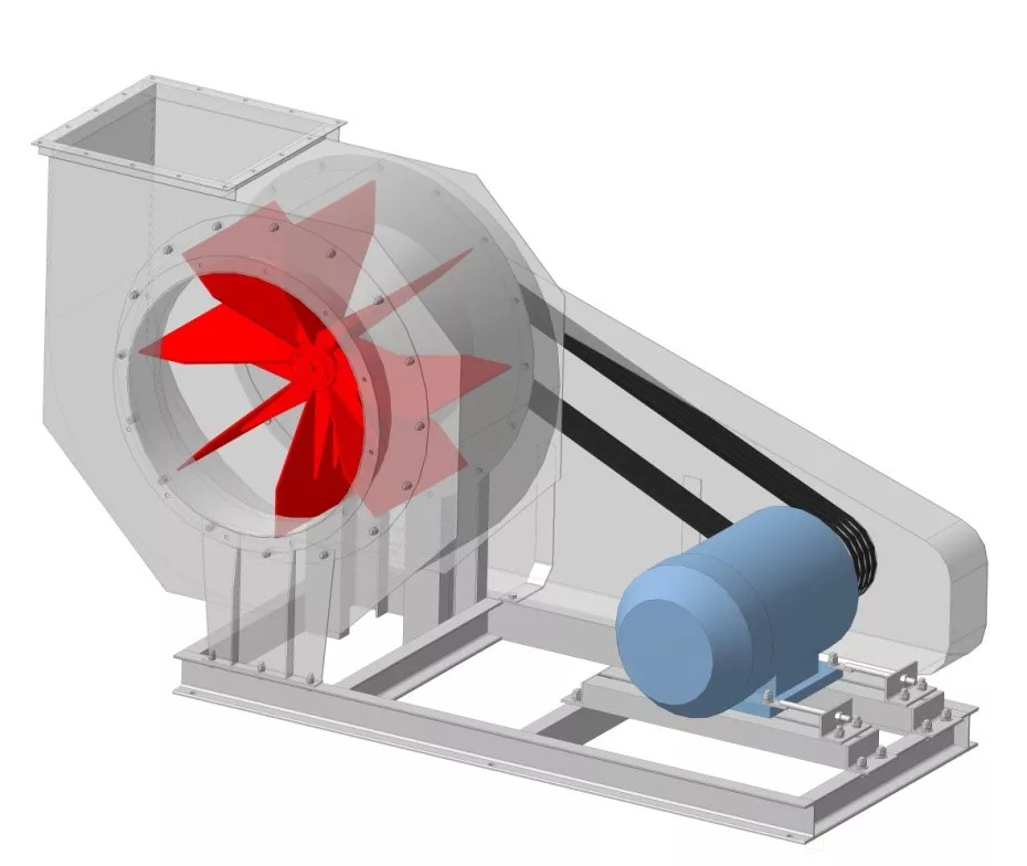 Вентилятор пылевой ВЦП 5-45 (ВРП) №5 (7,5/1500), исп. №5