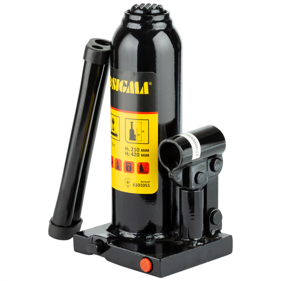 Домкрат SIGMA 5т 210-420мм