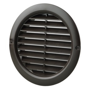 Решітка кругла ВЕНТС МВ 100 бВс Коричнева