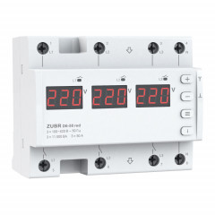 Реле напряжения Zubr D6-50 red