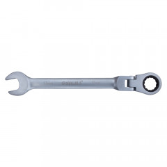 Ключ ріжково-накидний тріскачковий з шарніром SIGMA 17мм