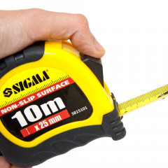 Рулетка SIGMA 10мx25мм Shiftlock