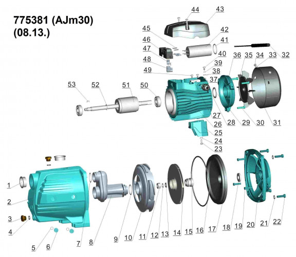 Насос центробежный LEO 3.0 AJm30