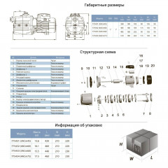 Насос центробежный LEO 3.0 0.45кВт 70л/мин
