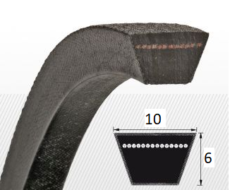 Клиновый ремень Optibelt Z/10 422 Lw