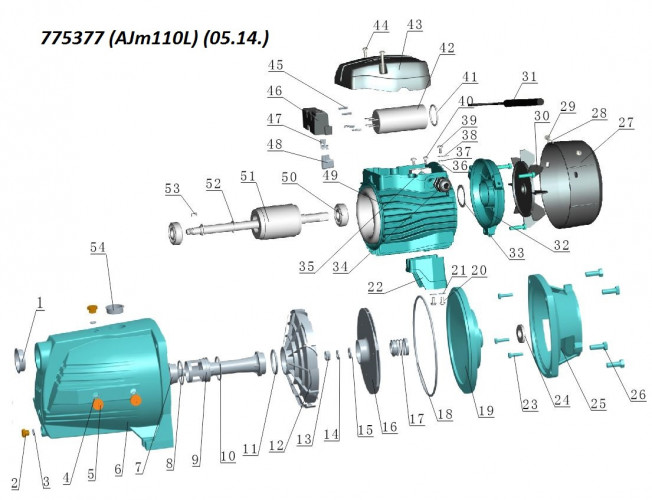 Насос центробежный LEO 3.0 AJm110L