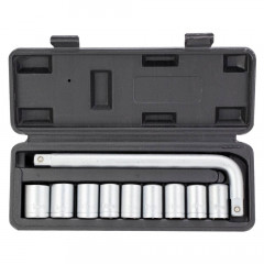 Набор насадок SIGMA 9шт + вороток