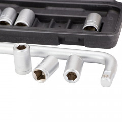 Набор насадок SIGMA 9шт + вороток