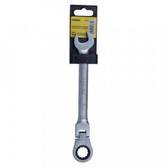 Ключ ріжково-накидний тріскачковий з шарніром SIGMA 16мм