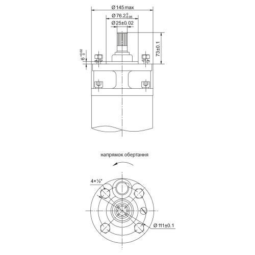 Насос центробежный DONGYIN 6SP30-6