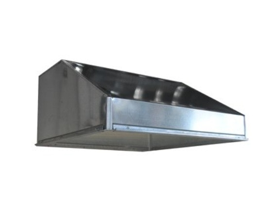 Зонт вытяжной пристенный 1500x600x450 № 1.1