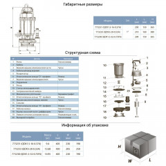 Насос дренажный AQUATICA QDX1.5-32-0.75FA