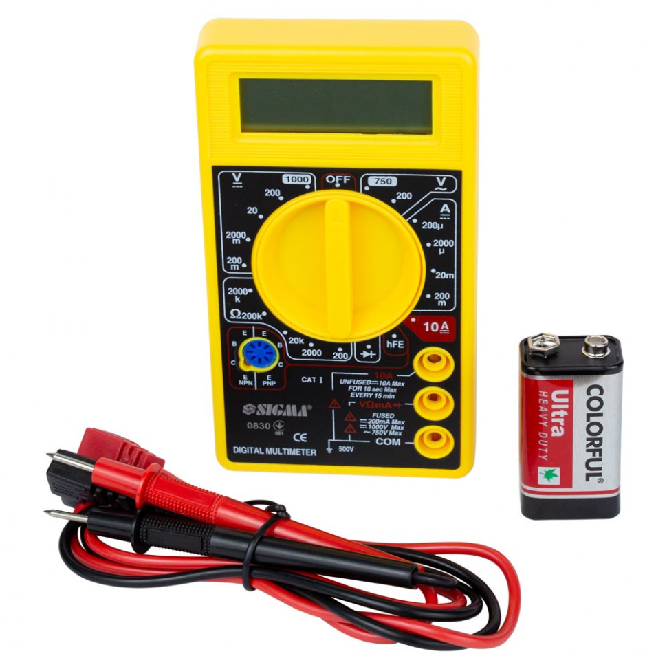 Мультиметр цифровой SIGMA