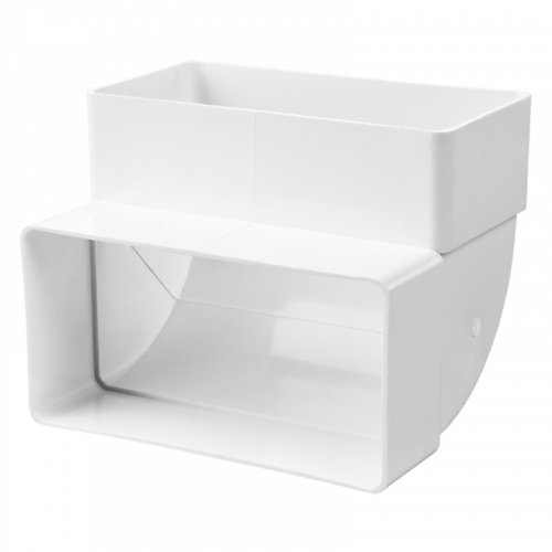 Колено 90° ВЕНТС 60*120 7272