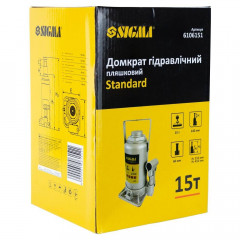Домкрат SIGMA 15т 210-410мм Standard