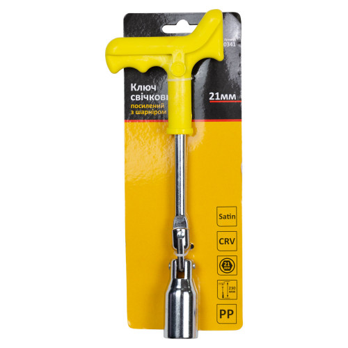 Ключ свечной SIGMA 21мм усиленный
