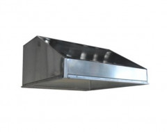 Зонт вытяжной пристенный 900x900x400 № 1.1