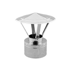 Грибок дымоходный двустенный d110/180 AISI 201 0,5 мм