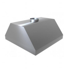 Зонт вытяжной островной 1000x1000x400 № 5