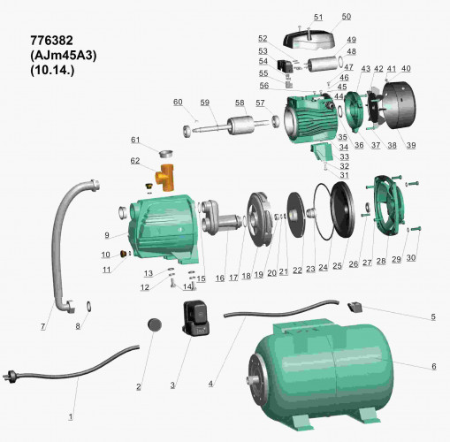 Станция LEO 3.0 0.45кВт 45л/мин