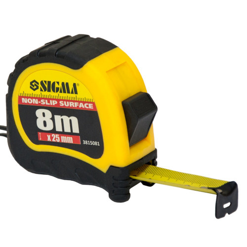 Рулетка SIGMA 8мx25мм shiftlock