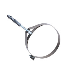 Хомут дымоходный усиленный d350 1 мм