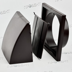 Приточно-вытяжной колпак ВЕНТС МВ 102 ВК коричневый