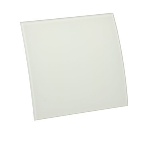 Крышка к вентилятору Awenta Escudo 100 матовое стекло черный