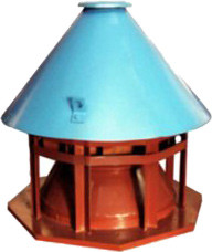 Вентилятор крышный ВКР №5 (2,2/1000 ВЗ) алюминиевый сплав