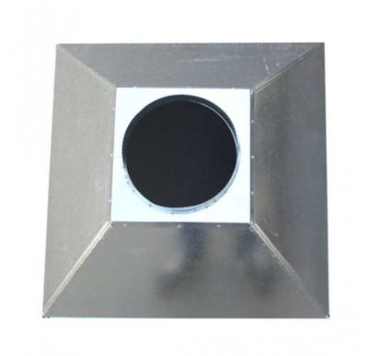 Зонт вытяжной островной 1000x500x400 № 4