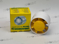 Бытовой вентилятор Домовент 100 ВКО турбо