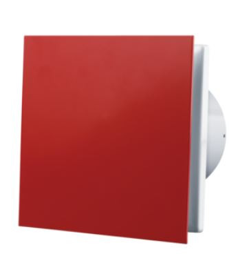 Осевой вентилятор ВЕНТС 100 Солид красный