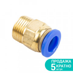 Штуцер цанговый SIGMA 10мм МТ 3/8"