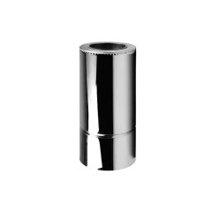 Труба димохідна двостінна d350/420/0.5 нерж/нерж AISI 304 0.5 мм