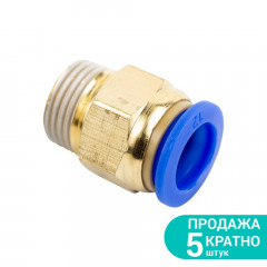 Штуцер цанговый SIGMA 12мм МТ 3/8"