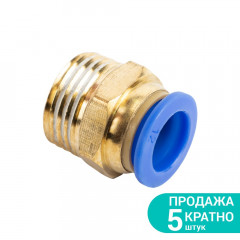 Штуцер цанговый SIGMA I 12мм МТ 1/2"