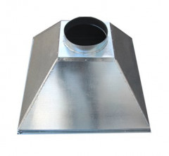 Зонт вытяжной островной 1200x1000x400 № 4