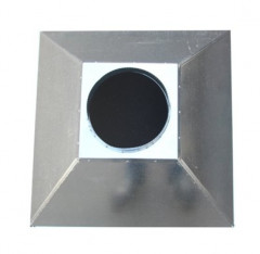 Зонт вытяжной островной 1200x1200x400 № 4