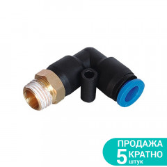 Штуцер цанговый SIGMA L 6 МТ 3/8&quot;