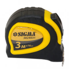 Рулетка магнитная SIGMA 3мx16мм