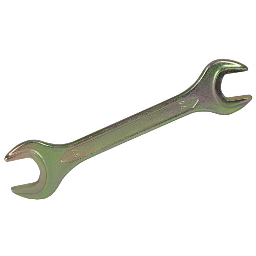 Ключ ріжковий SIGMA 24x27мм жовтий цинк