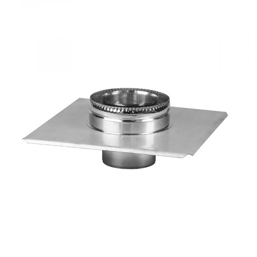 Окончание дымоходное одностенное d100 AISI 304 0,5 мм + AISI 201 1 мм