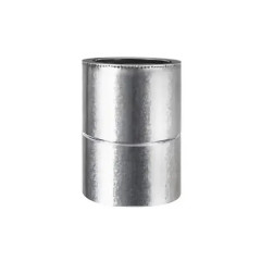 Труба дымоходная двустенная d160/220/0.25 нерж/оц AISI 201 0.5 мм