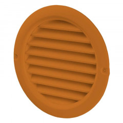 Решетка круглая Домовент ДВ 125 бВс коричневая