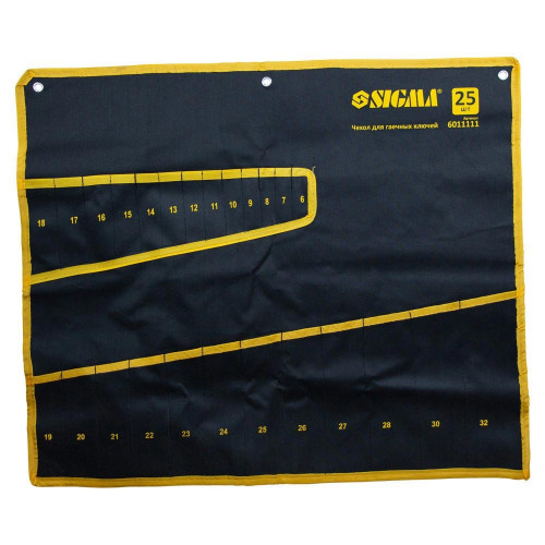 Чохол для гайкових ключів SIGMA 25шт